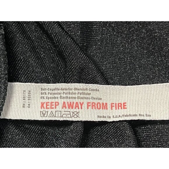 Intimately Free People Black Halter Midi Dress Cowl Neck Medium M New - Picture 8 of 9